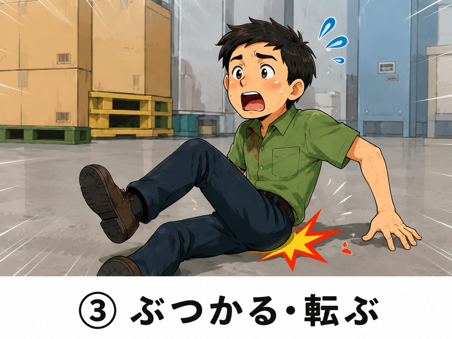 ぶつけた・転んだ