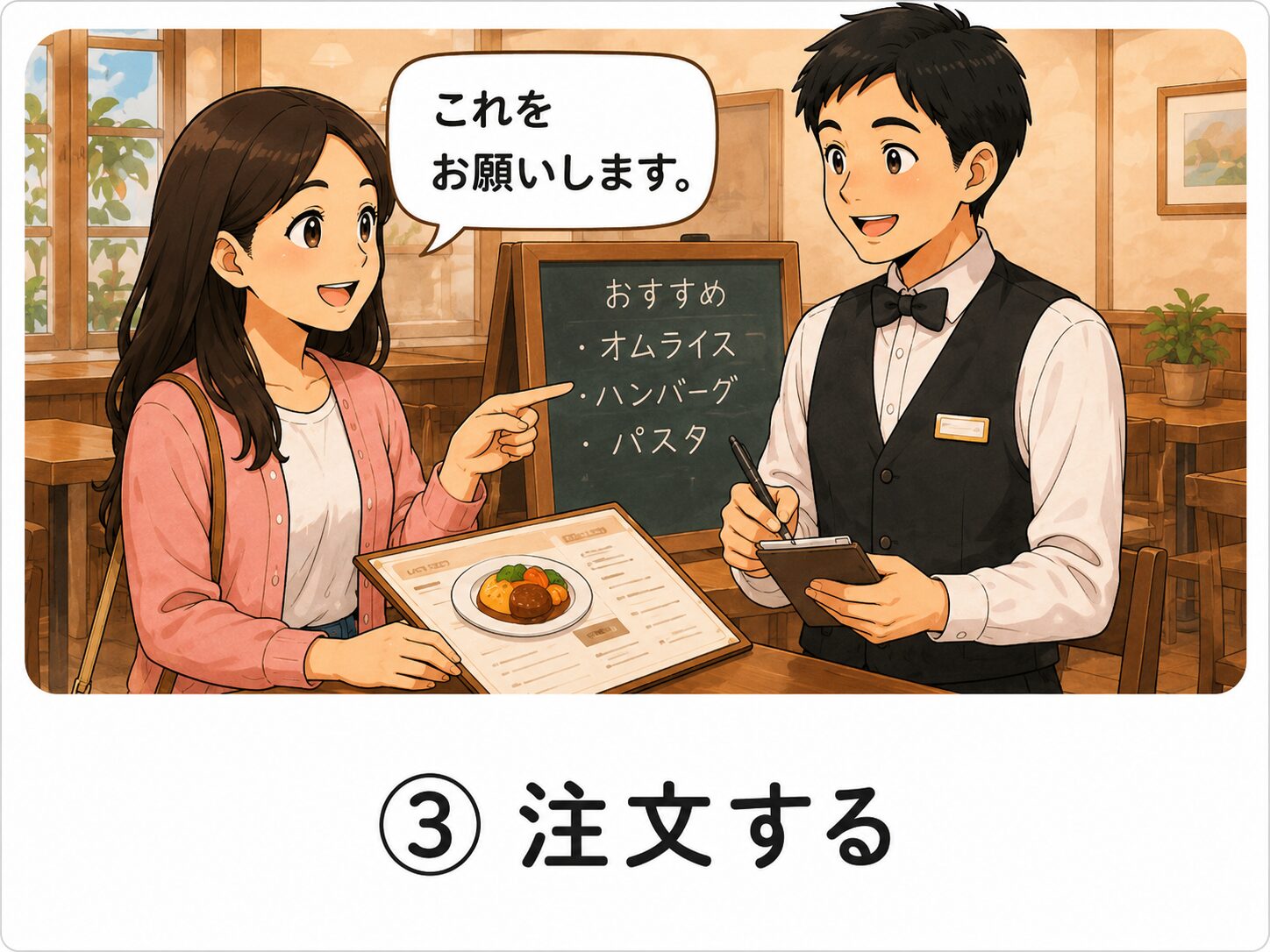 注文する
