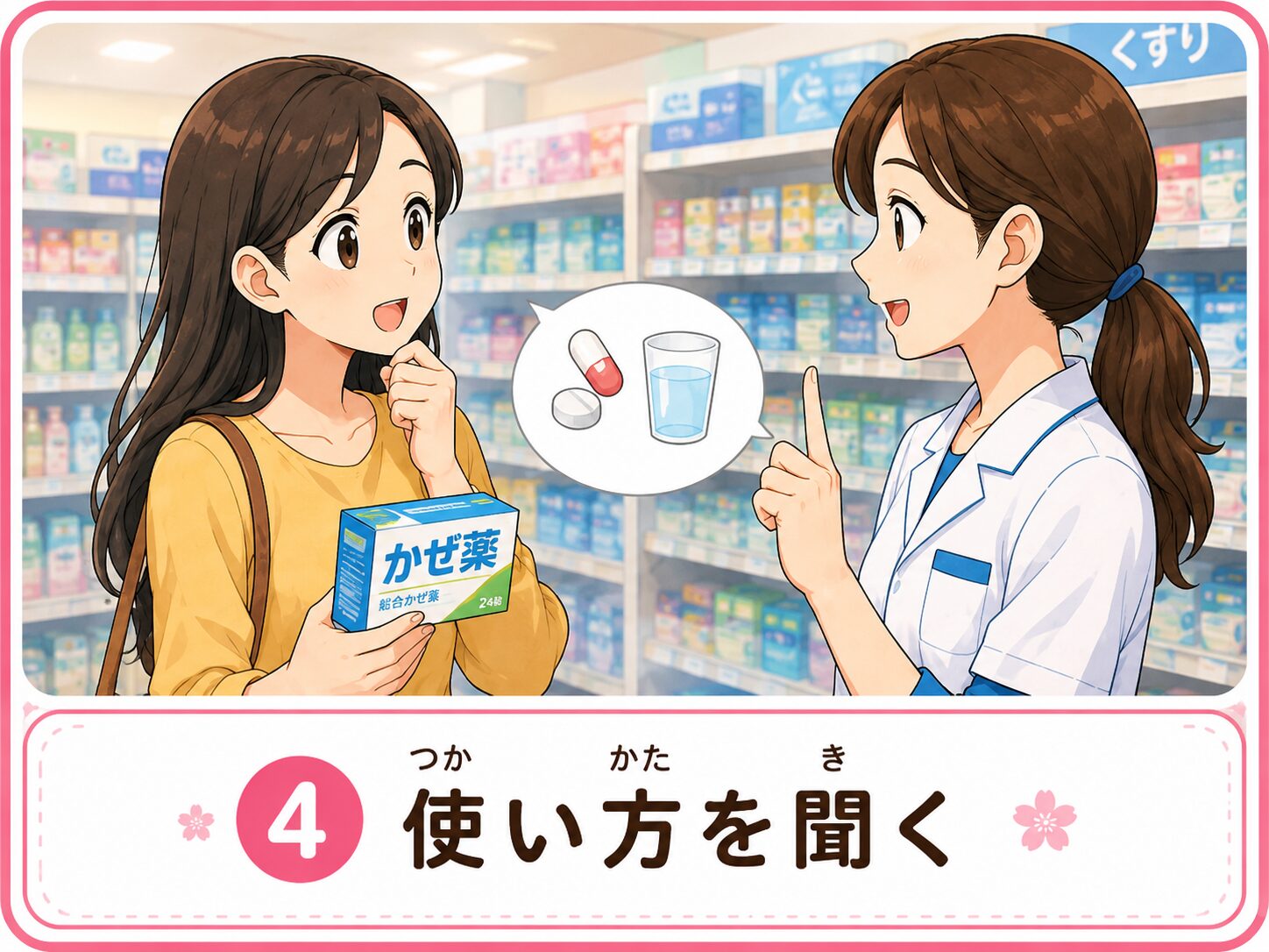 使い方を聞く