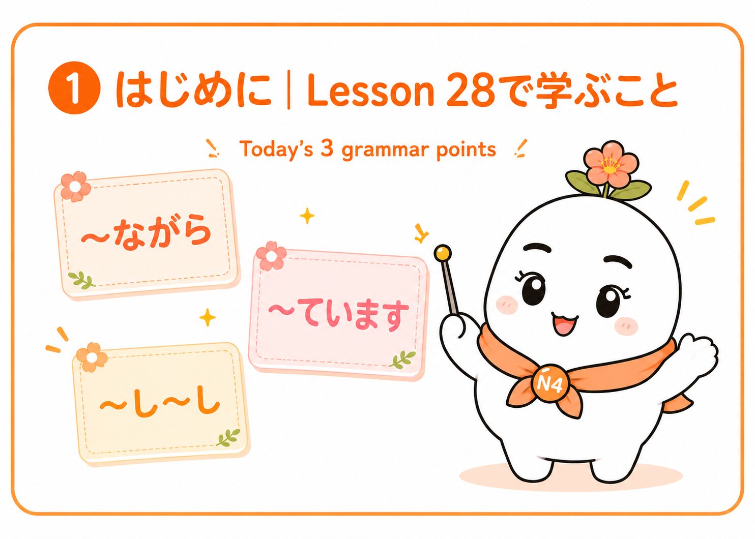 Lesson 28で学ぶこと