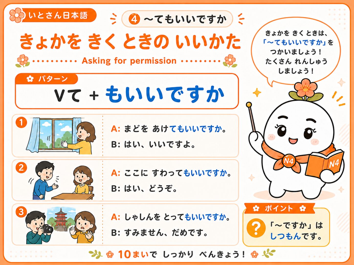 〜てもいいですか