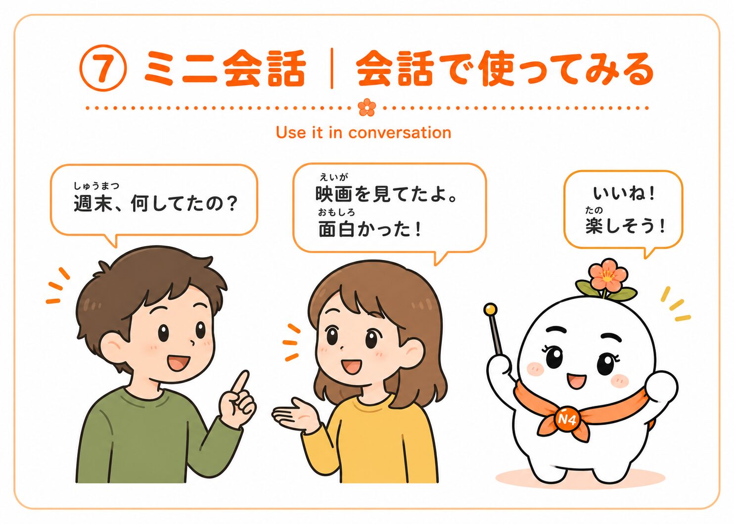 ミニ会話
