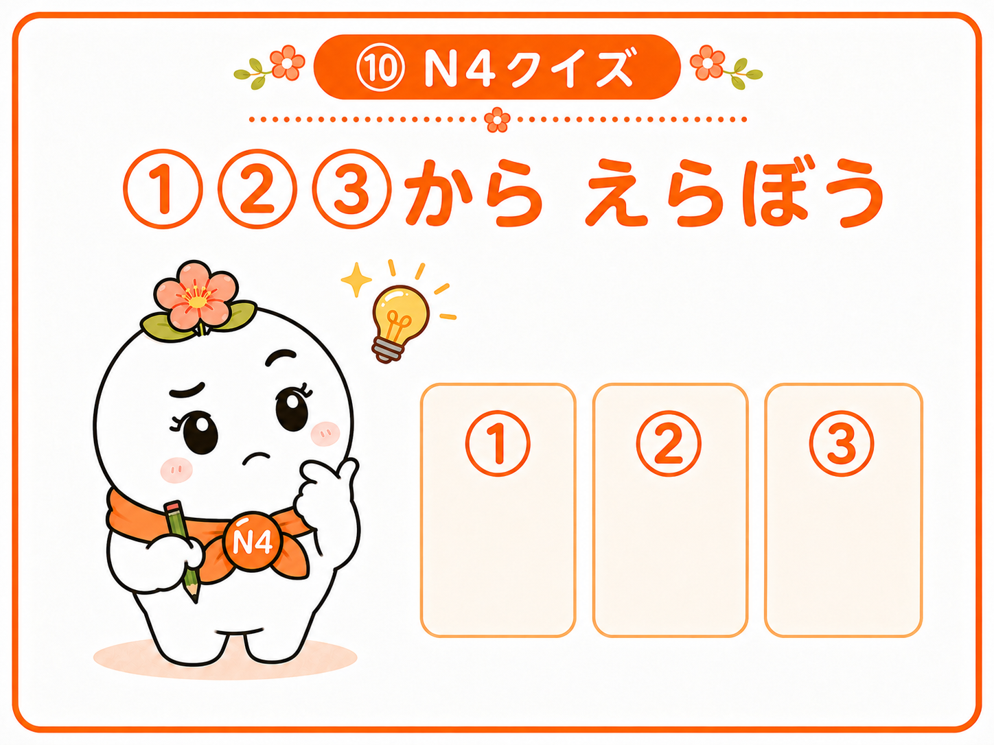 N4クイズと まとめの画像