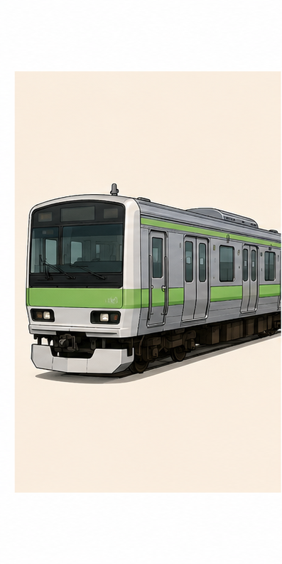 01 電車のイラスト