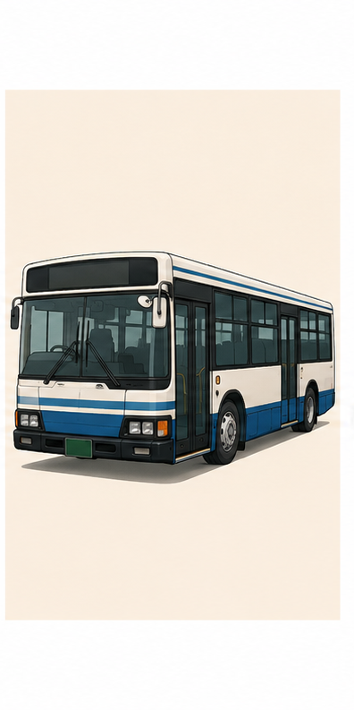 04 バスのイラスト