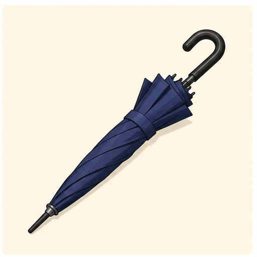 13 傘のイラスト